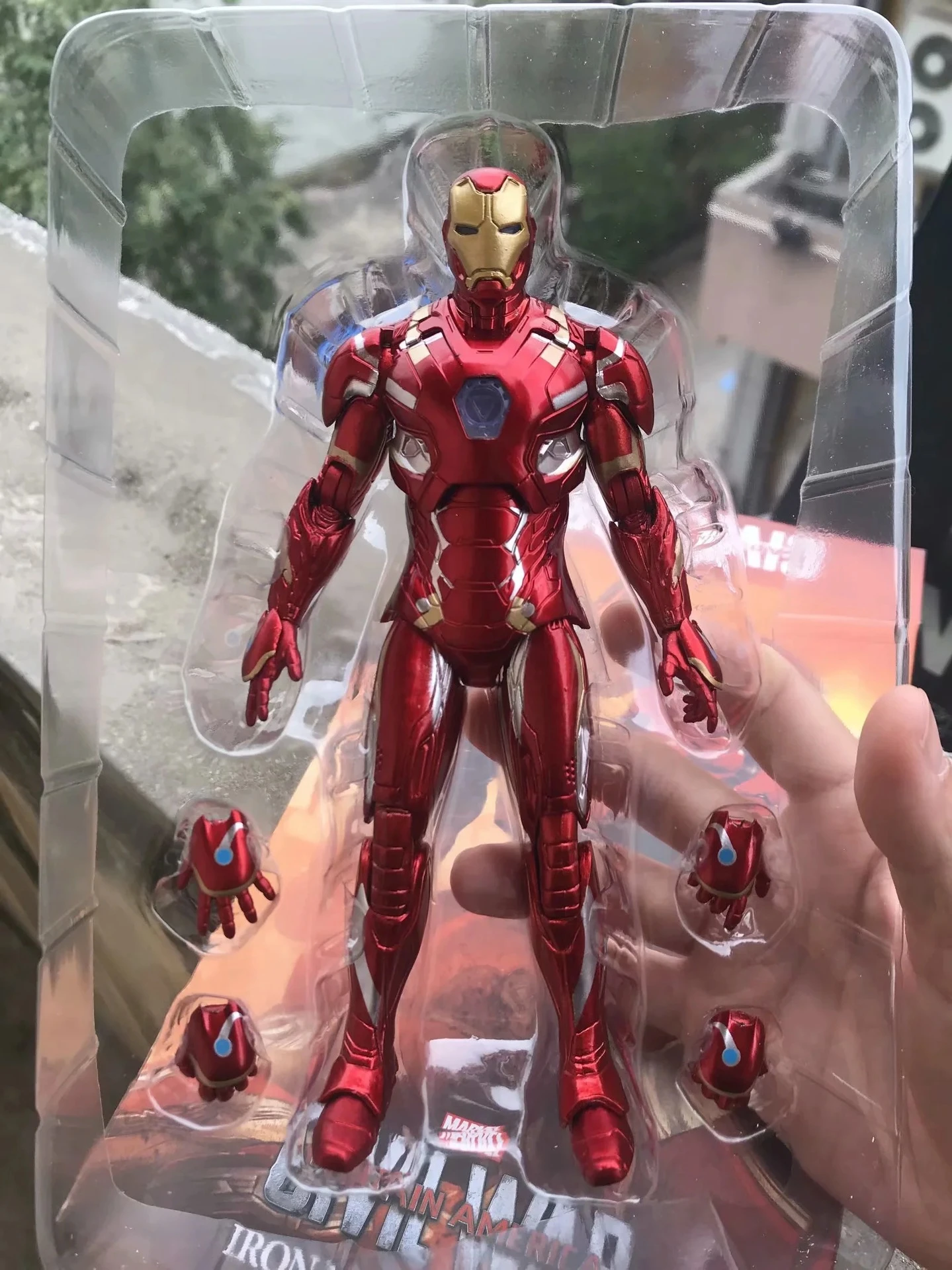 iron man figurine