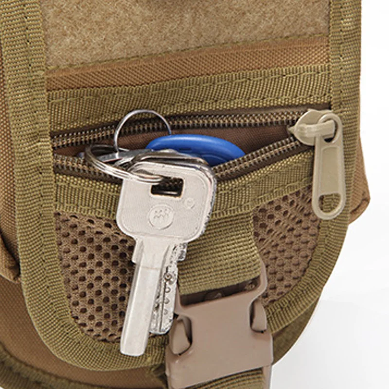 Outdoor Multifunctional Hiking Hunting Waist Bag Drop Leg Bag Hunting Tool Waist Pack Motorcycle Sports Bag Camouflage