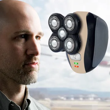 

Practical Shaving Nose Trimmer Face Care 5 in 1 Electric Shaver Razor Kit Salon Home Nose Hair Beard Grooming Trimmer