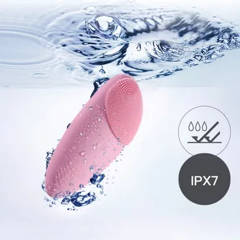 

Portable USB Rechargeable Silicone Cleansing Instrument Cleaning Shrinking Pores Oil-Control Portable Facial Cleansing Brush
