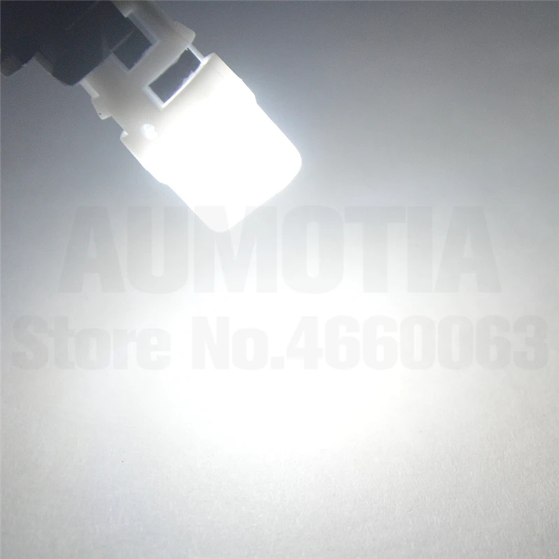 500x T10 светодиодный 194 168 W5W 3 светодиодный 2835 SMD авто отложным воротником сбоку номерной знак светильник лампа габаритного огня 501 AC/DC 12V