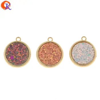 

Cordial Design 50Pcs 17*19MM Jewelry Accessories/DIY Making/Glitter Powder Effect/Earrings Making/Hand Made/Earring Findings