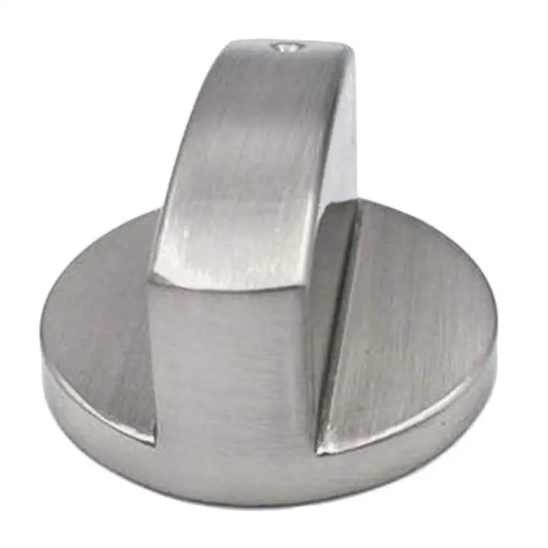 Stoves Cooker Knobs Oven Knob 4pcs 6mm Universal Silver Gas Stove Control Knobs Adaptors Oven Rotary Switch Cooking Surface