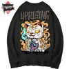 Hoodies, Sweatshirts Black Cat Satanic Fashion Punk Rock men Clothing Gothic Goth Oversized Ladies Satan Tops streetwear ► Photo 2/6