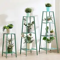 4 Layers Simplicity Metal Stand For Plants 1