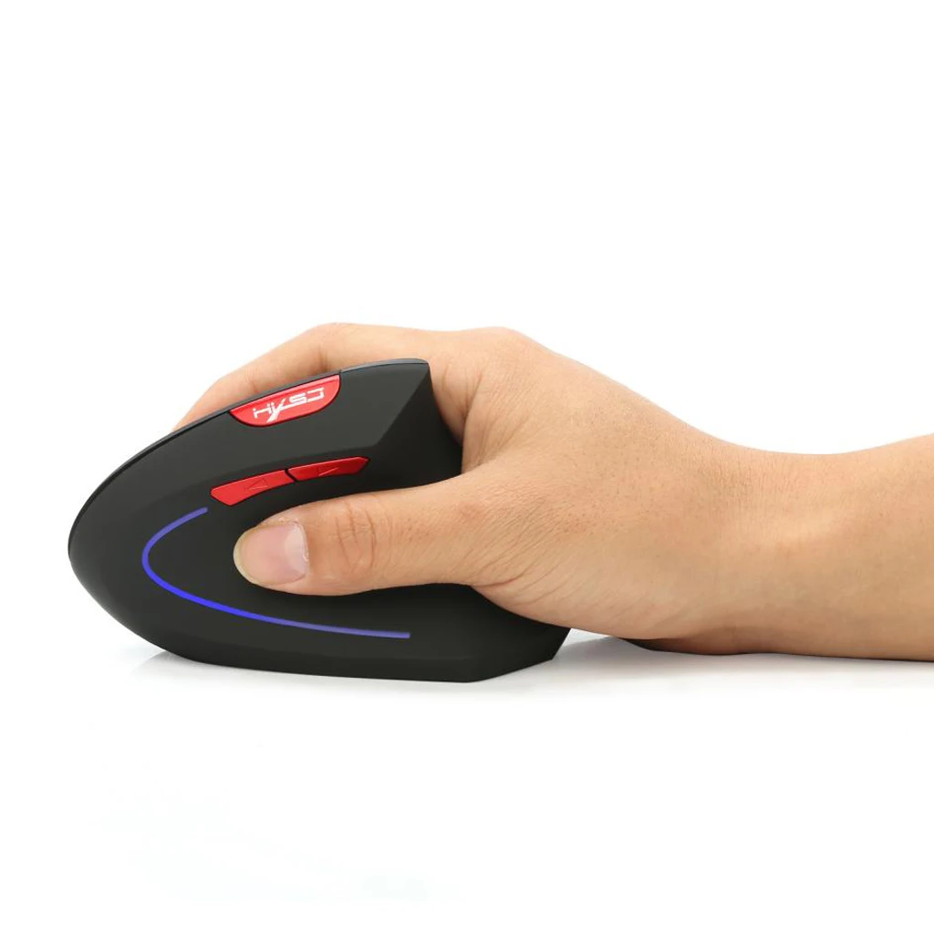 Ergonomics Vertical Gaming Wired Mouse 6 Buttons 2400 DPI Optical RGB Wireless Right Hand Mice For PC Laptop Computer Mouse