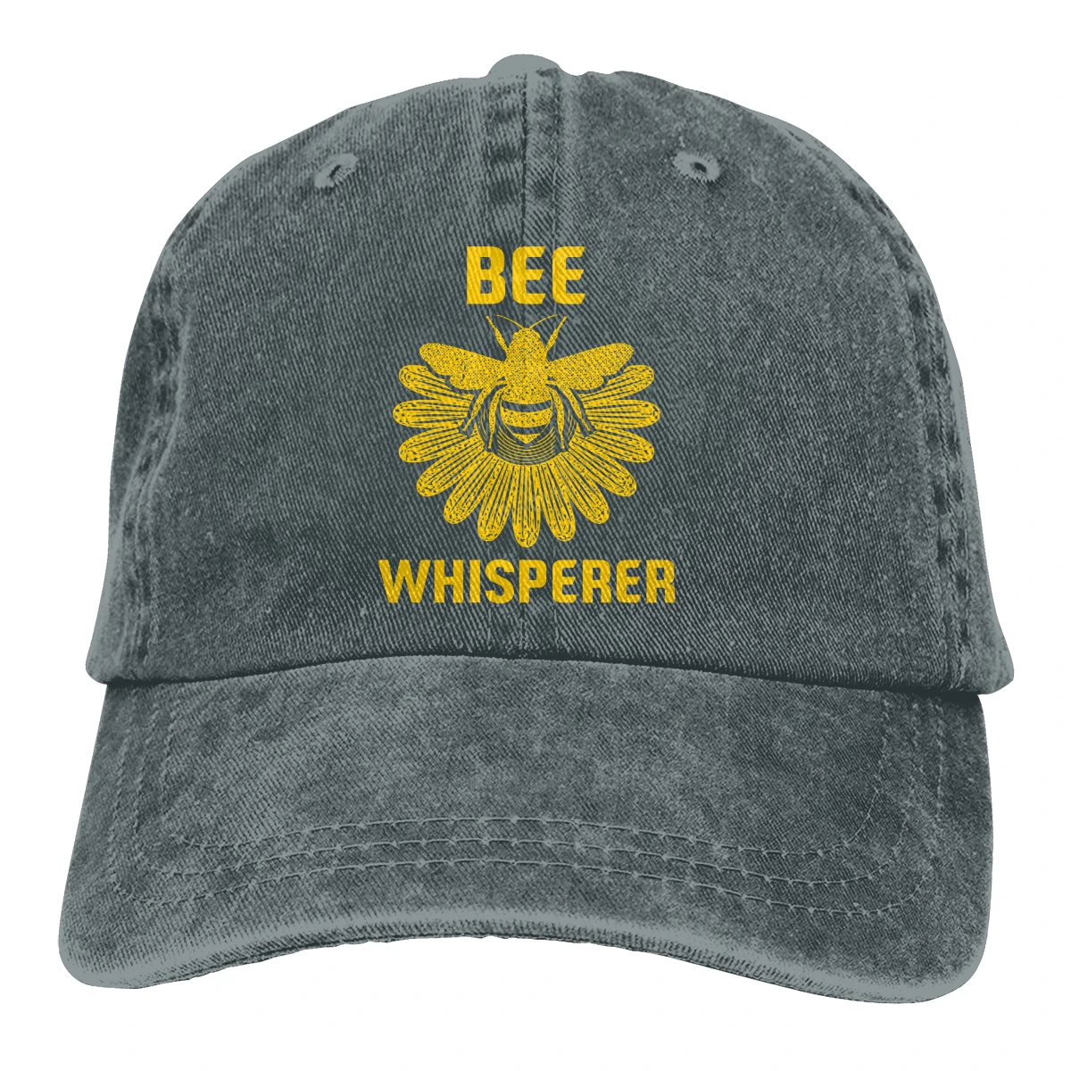 Bee Whisperer Casquette черные унисекс Мужские Женские джинсовые бейсболка с ремешком кепки Регулируемая шляпа для гольфа папа