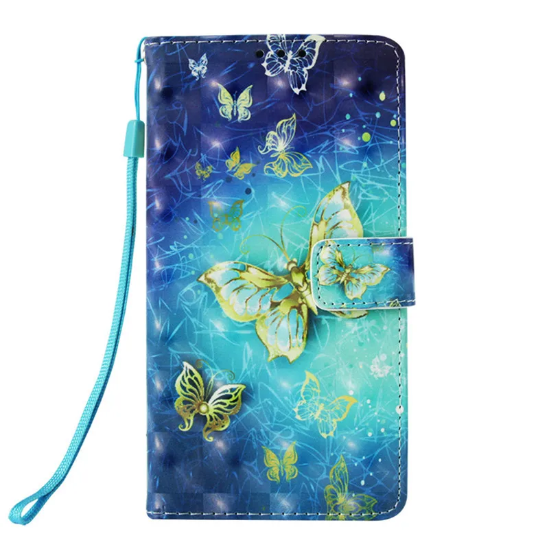 Golden Butterfly Роскошный флип-чехол для Motorola Moto G6 G5S Plus E4 Z2 Z4 Play C E5 Plus G2 кожаный силиконовый чехол-Кошелек Фирменная Новинка DP03E - Цвет: Golden Butterfly