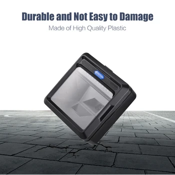 

High Speed Barcode Scanner 1D 2D QR Code Bardcode Reader Accurate Code Scanning USB Interface Automatic Barcode Scanner