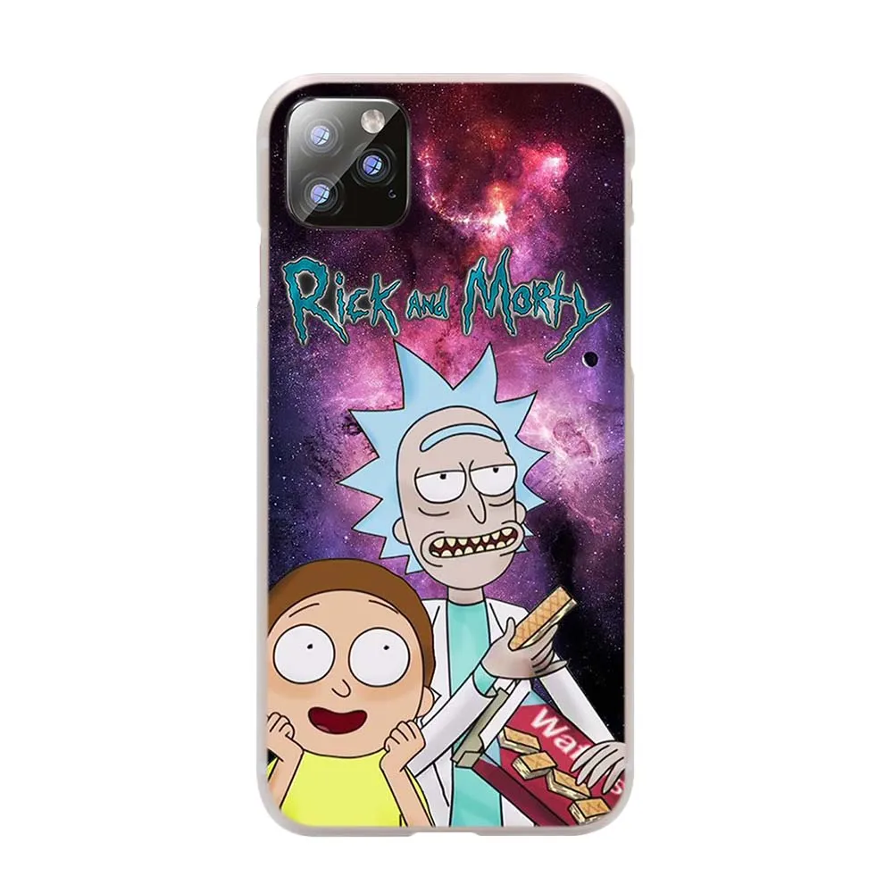 Жесткий чехол для телефона Rick And Morty для Apple iPhone 11 Pro, чехлы для iPhone 11 Pro Max - Цвет: 1