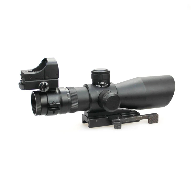 3-9X42E HD107R оптический прицел на винтовку для охоты и ружья охотничьи прицелы 1 дюймов оптический прицел тактический стрельба Crosshair