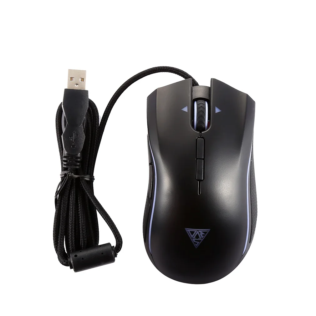 1 шт. M8 эргономичный оптический огненный ключ Профессиональная Usb Проводная игровая мышь Мыши светодиодная игровая мышь черный