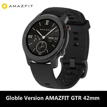 Huami Смарт-часы Amazfit GTR 42 мм Водонепроницаемые Умные часы 24 дня 12 спортивный режим gps и ГЛОНАСС сердечный ритм для Android IOS Умные часы