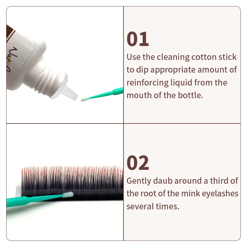 Eyelash Glue 10ml Eyelash Extension Primer Extend Time Adhesive Bonding False Eyelashes