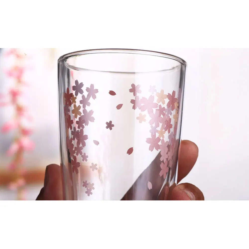 Creative Coffee Mugs Clear Drinks Glass Glass Cup Beer Container 350ml Milk Bar Insulated Thermal Dining