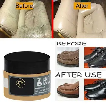 

Leather Repair Gel Portable Leather Vinyl Repair Fix Cream Gel Paste Coating Coat Crack Scratch Removal RT88