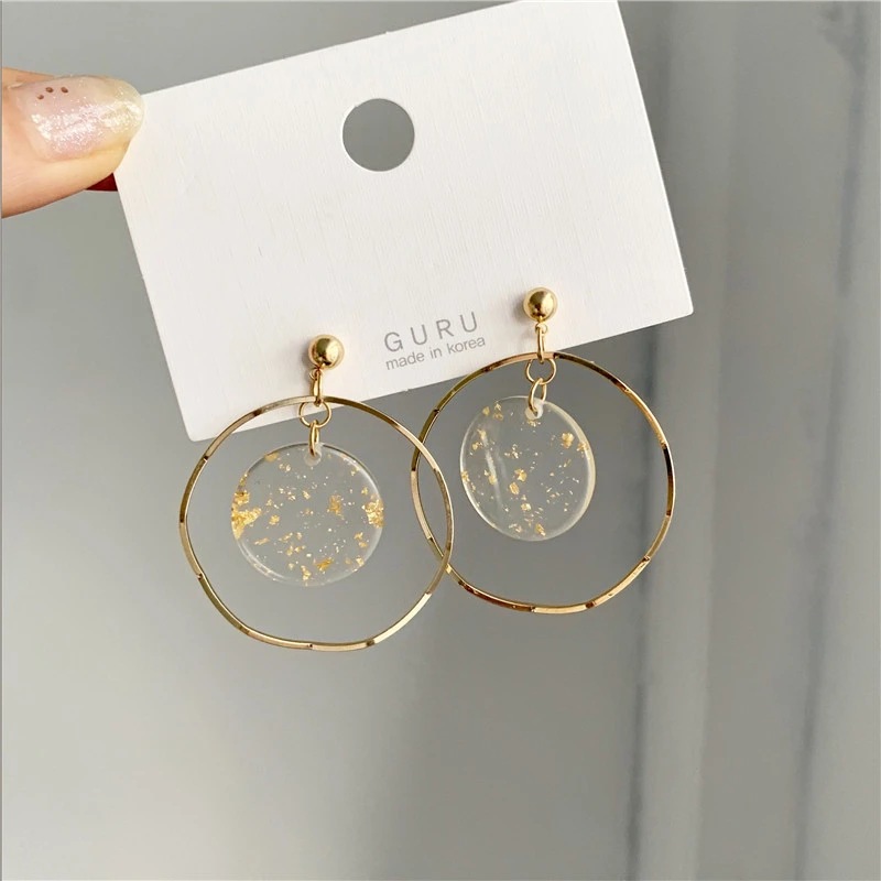 TRACKED and SIGNED Int UK seller No Piercing needed ! Your Solar System gold ear cuff Long thin square connectors with cotton pearls