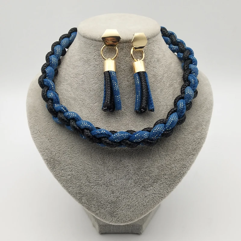 Dandie модное хлопковое веревочное ожерелье, простые женские аксессуары - Окраска металла: SMXL-84C