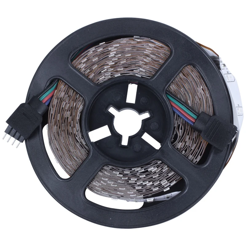 1 roll 5M SMD 3528 300LEDs RGB LED Strip Light 12V non-waterproof 