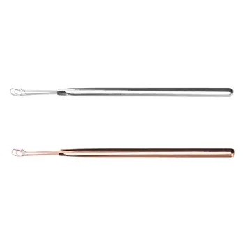 

3 Fork Ear Wax Pickers Stainless Steel Ears Picks Removal Curette Remover Tools K1KB