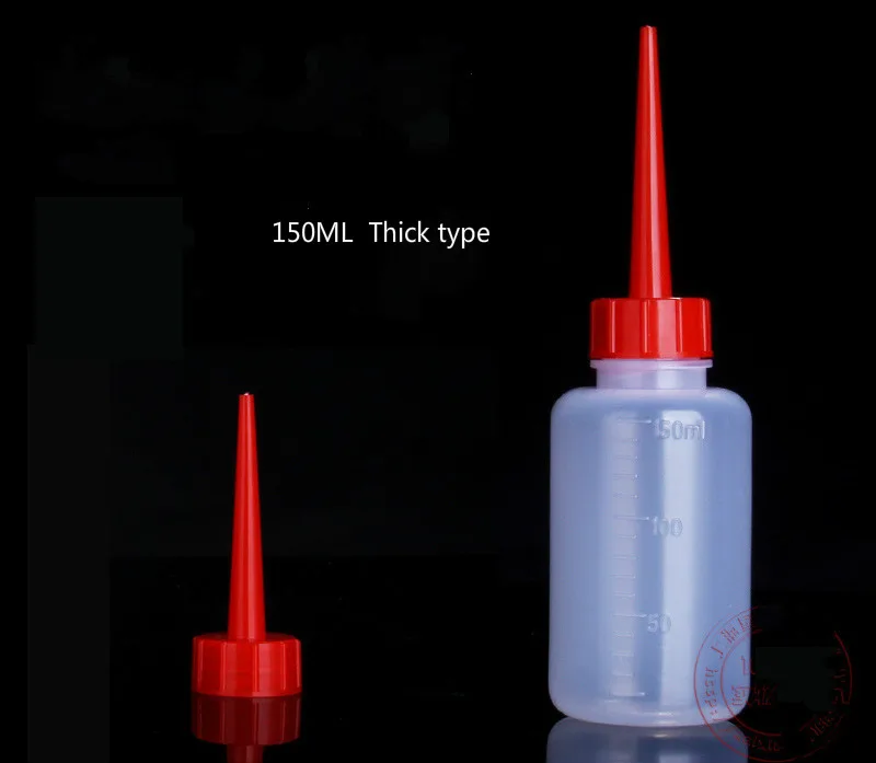 

Sharp Mouth Pot Small Oil 150ML (thickened Type) Industrial Red Dispensing Bottles, Plastic Bottle Dispensing Pot