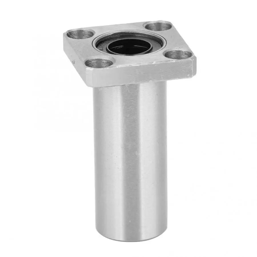 LMK6LUU/LMK8LUU/LMK10LUU Long Square Flange Linear Motion Ball Bearing Bushing Stainless Steel
