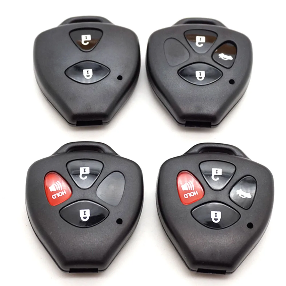 2/3/4 кнопочная фотооболочка Ffob для yota Yaris Prado Tarago Camry Corolla RAV4 REIZ Crown|button replacement|case