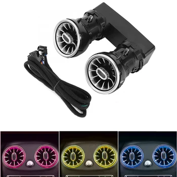 

Car Rear Seat Air Vent Ambient Light Fit for Mercedes Benz C/GLC/E 2015 2016 2017 2018 2019 auto accessories ambiemt light