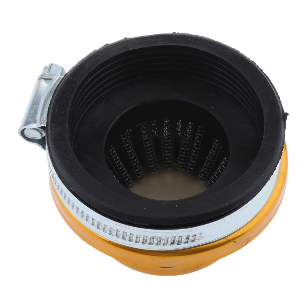 58mm Air Filter for HONDA SUZUKI KAWASAKI YAMAHA Carbureter Yellow