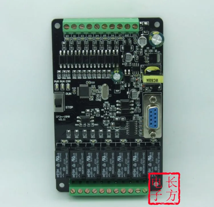 

New CF2n-15MR domestic plate type PLC relay output programmable controller imported chip