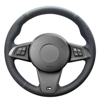 

Black PU Faux Leather DIY Hand Sewing Car Steering Wheel Cover for BMW Z4 E89 2009 2010 2011 2012 2013 2014