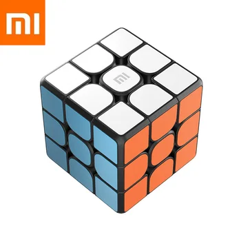 

Xiaomi Smart Mi Magic Cube Xiomi Smart Rubik's Cube Work with Mijia APP Timing Bluetooth Connect Racing Structure For Kids Gifts