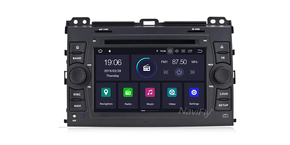 Clearance NaviFly 4+64G 2din Android9.0 Car Radio multimedia player for Toyota Prado 120 2004-2009 Car autoradio Navigation GPS stereo 120 5 Clearance NaviFly 4+64G 2din Android9.0 Car Radio multimedia player for Toyota Prado 120 2004-2009 Car autoradio Navigation GPS stereo 120 5