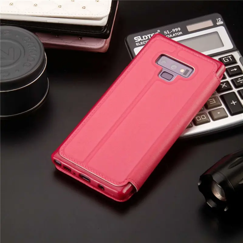 PU Leather Wallet For Samsung Galaxy S8 S9 S10 Plus Note 8 9 10 plus Case Glitter Diamond Case Flip Cover Cell Phone Bag