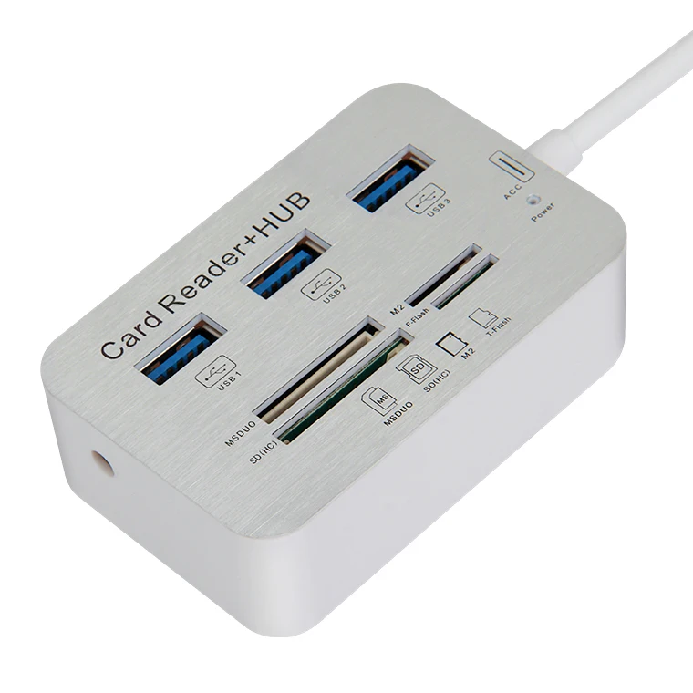 Высокоскоростной USB3.0 сплиттер один для трех расширения компьютера многоинтерфейсный хаб-конвертер сплиттер