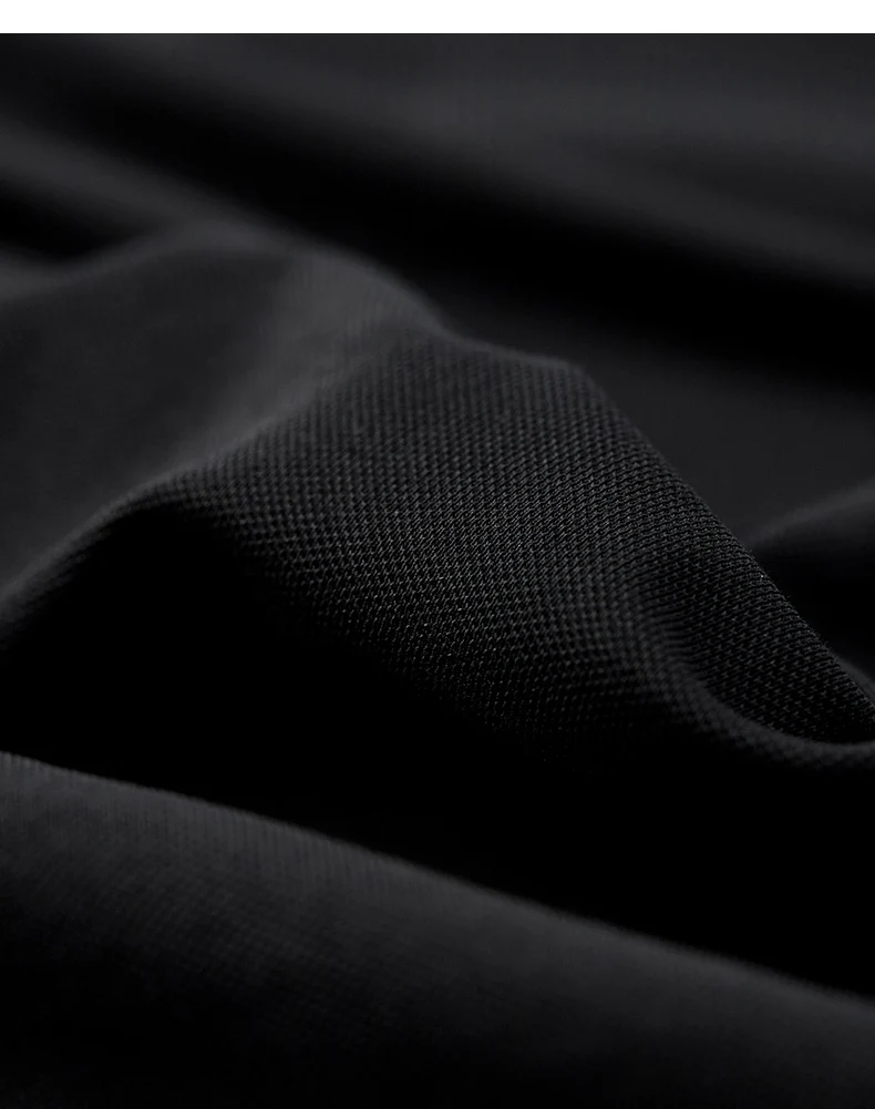 KUEGOU, летняя хлопковая черная рубашка поло с вышивкой, Мужская модная приталенная рубашка с коротким рукавом, мужская одежда размера плюс 2527