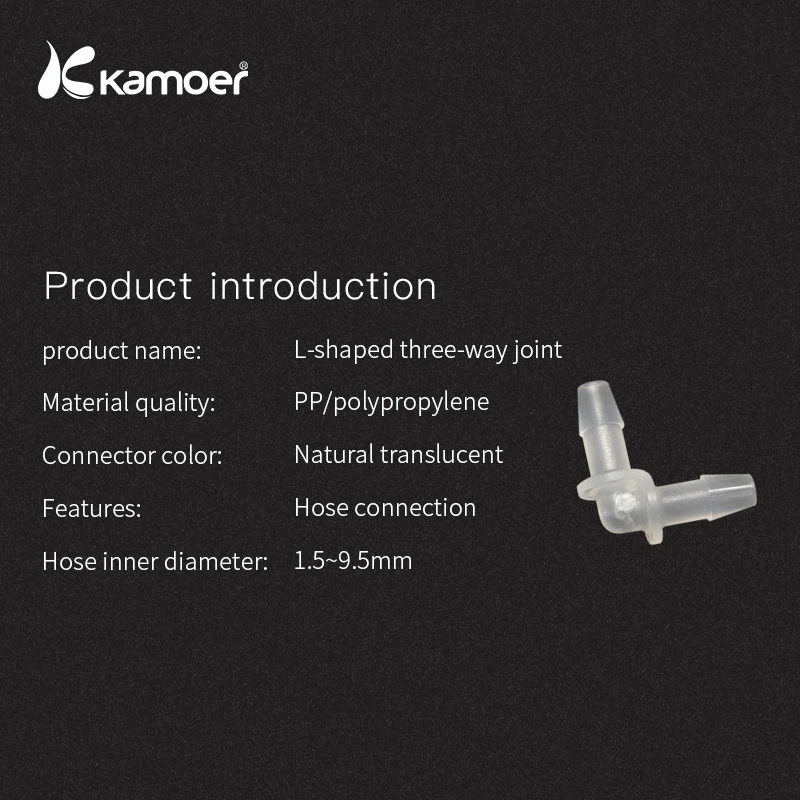 Kamoer bomba peristatica L tipo de tubo manguera conector de tubo из силикона de Linker conector de tubo