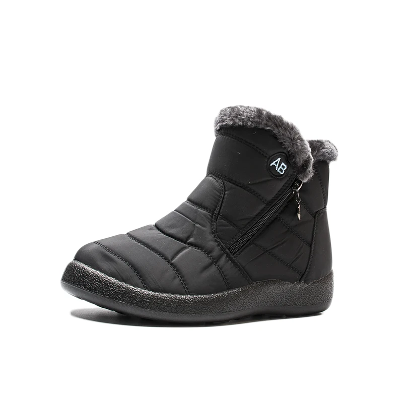 women boots ankle snow boots waterproof winter shoes