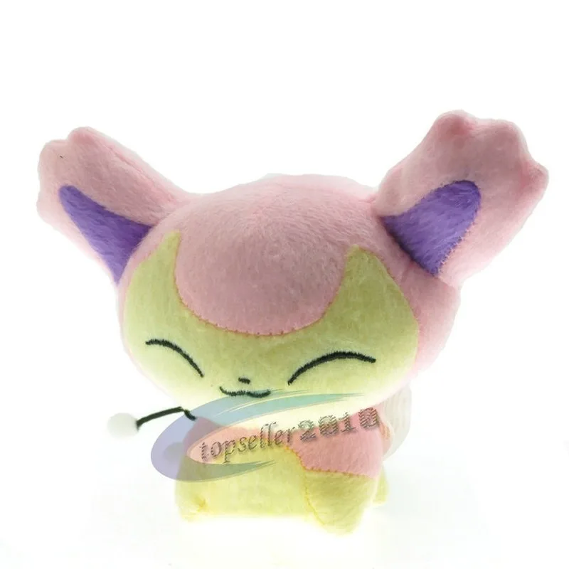 

Takara Tomy Pokemon 10cm Cute Cartoon Anime Mini Glameow Plush Doll