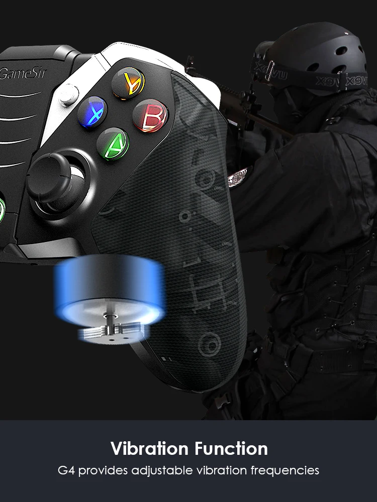 GameSir G4 Bluetooth USB проводной контроллер для Android смартфон ТВ коробка планшет VR игры, для Windows PC( из CN, US, ES