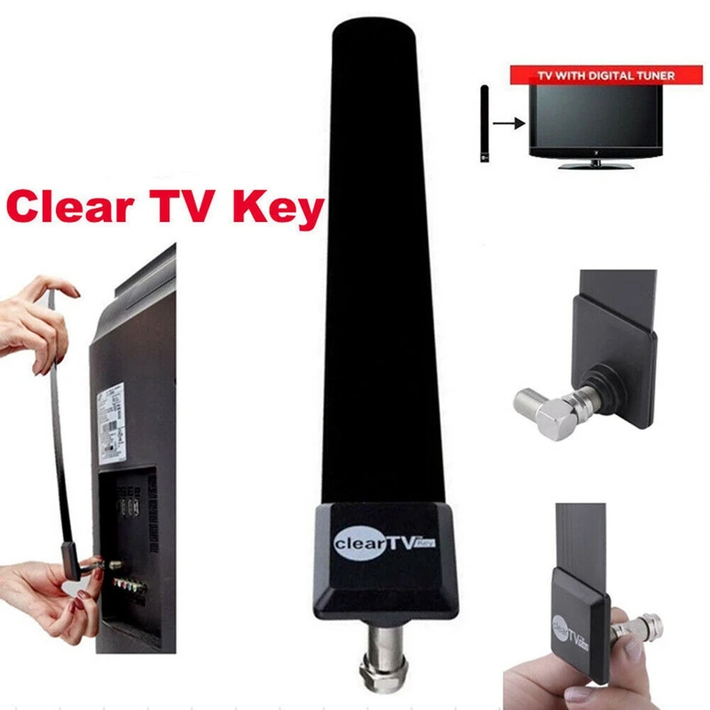 JABS мини чистый ТВ ключ HD ТВ ТВ цифровая Внутренняя антенна Канатный кабель