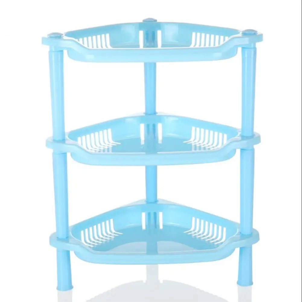 

TPFOCUS Storage Rack 3 Tier Corner Storage Rack for Cabinet Bathroom Kitchen Sundries kitchen storage plastic wear resistant
