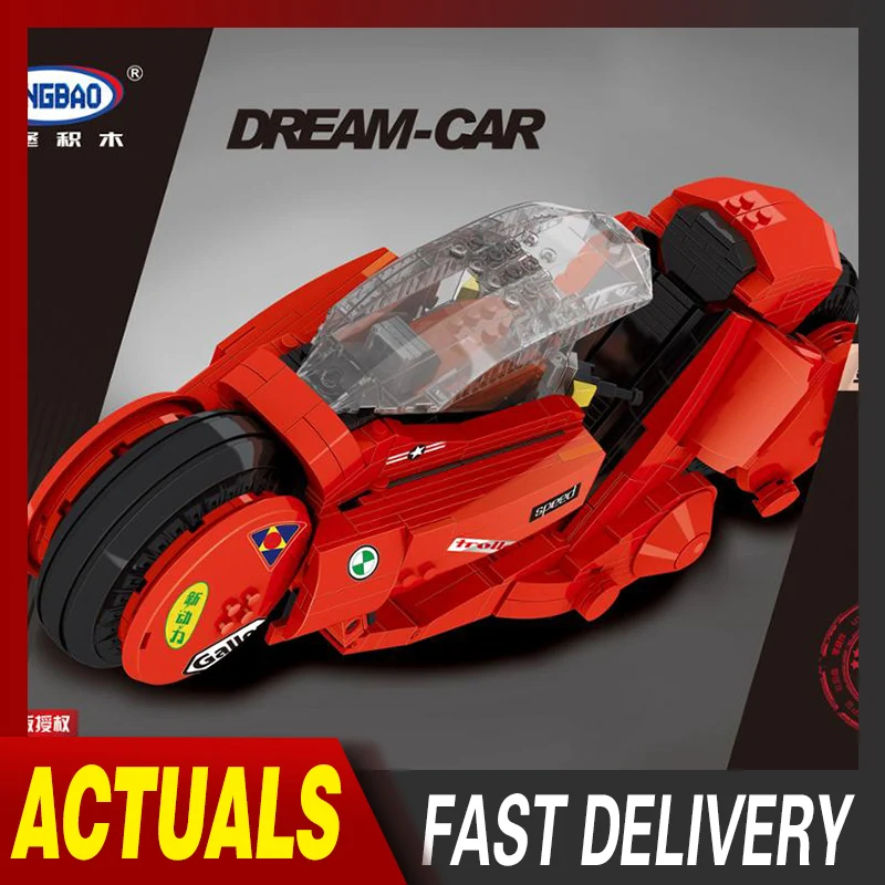 

XingBao 03001 Creative Technic Classic Series The Vespa P200 Motorcycle Building Blocks For Kids Bricks Toys Model Gifts