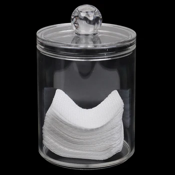 

Makeup Cotton Storage Case Transparent Cotton Swabs Stick Storage Box Clear Acrylic Cosmetic Makeup Holder Organizer Case