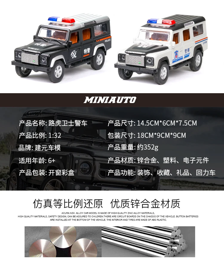 路虎卫士警车_02