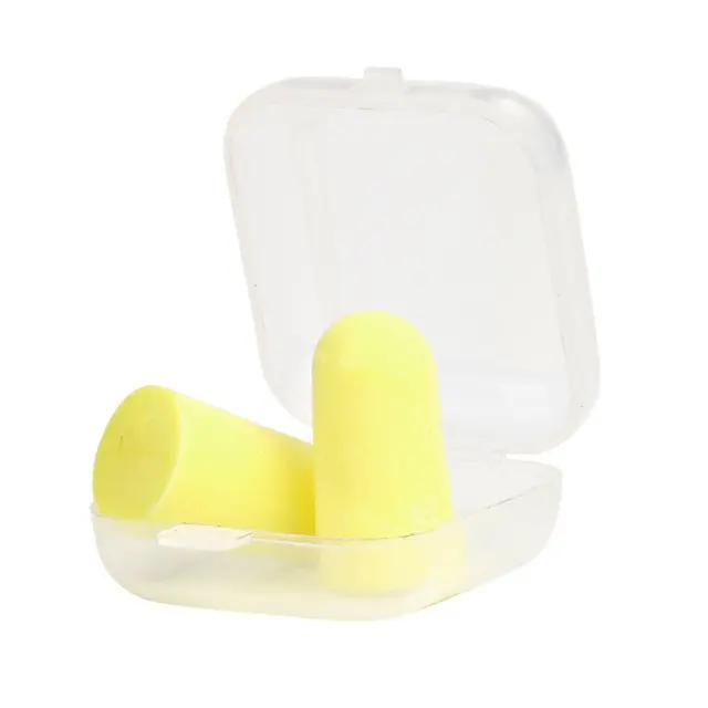 Soft Foam Ear Plugs Sound Insulation Ear Protection Earplugs Anti Noise Snoring Sleeping Plugs for Travel Noise Reduction yellow