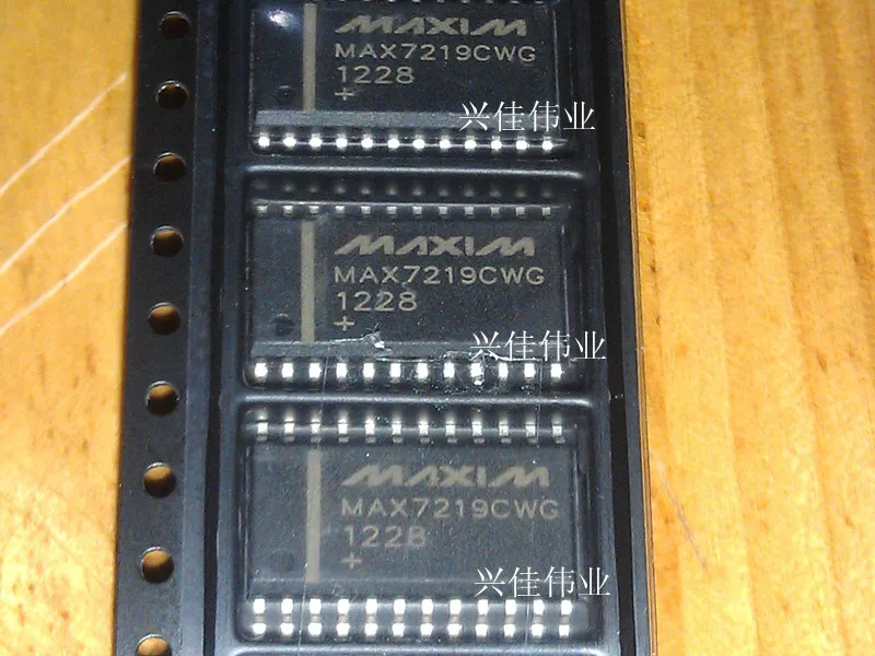 20 шт./лот MAX7219 MAX7219CWG MAX7219EWG SOP24