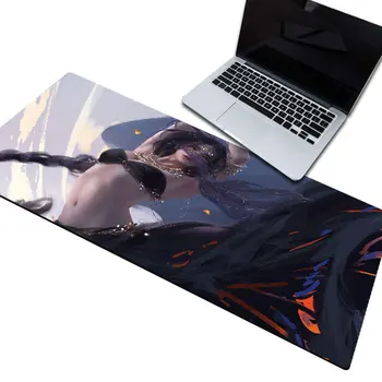 

3x300x800mm Desktop Keyboard Mouse Pad with Cartoon Girl Pattern Non-slip Rubber Gamer Computer Mat Desk Cloth Protecting Wrist