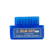 Высокое качество Мини ELM 327 Bluetooth V1.5 PIC18F25K80 Мини ELM327 1,5 OBD2 автомобильный диагностический инструмент поддержка J1850