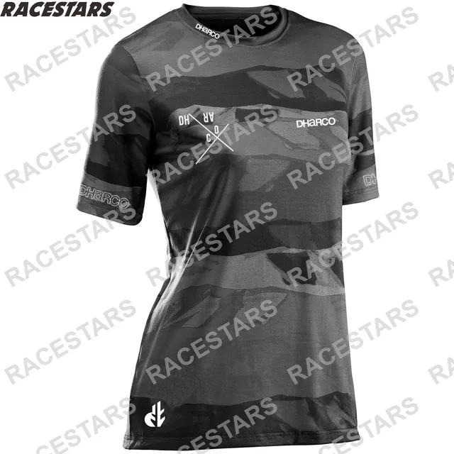 DHARCO Motorcycle Jersey Motocross Gear Women Downhill Jerseys Ladies Mountain Bike MTB Shirts Offroad DH Sportwear Clothing MX 4